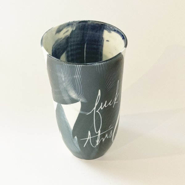 Ceramics and Theory Ceramic Tumbler - Fuck This Ceramics and Theory Ceramic Tumbler - Fuck This