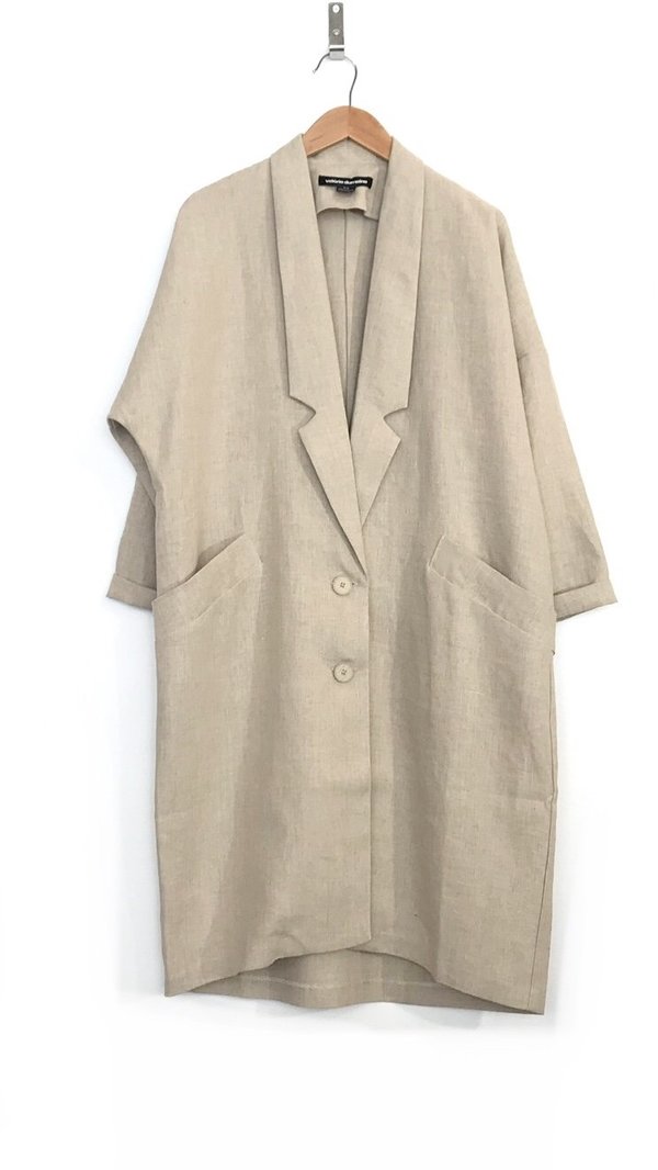 Valérie Dumaine Hayden Linen Jacket - Natural Valérie Dumaine Hayden Linen Jacket - Natural