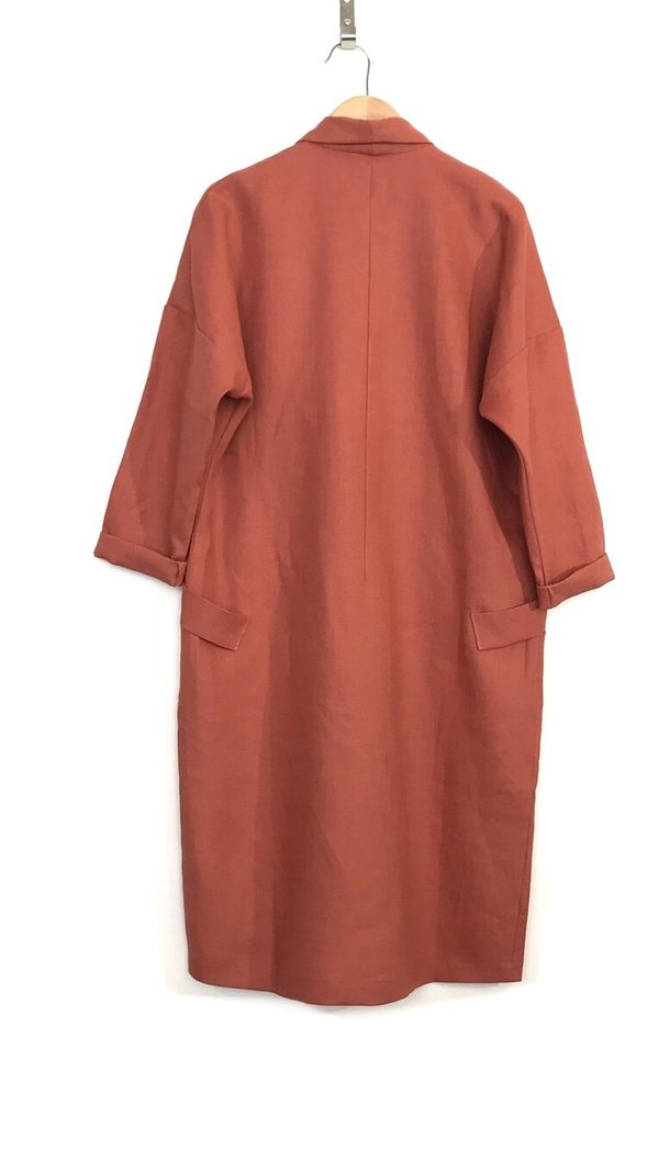Valérie Dumaine Hayden Linen Jacket - Terra Cotta Valérie Dumaine Hayden Linen Jacket - Terra Cotta