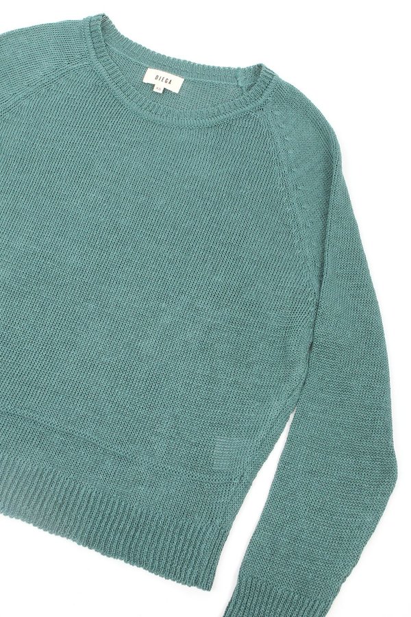 Diega Pumparo Crew Knit - Sage Diega Pumparo Crew Knit - Sage