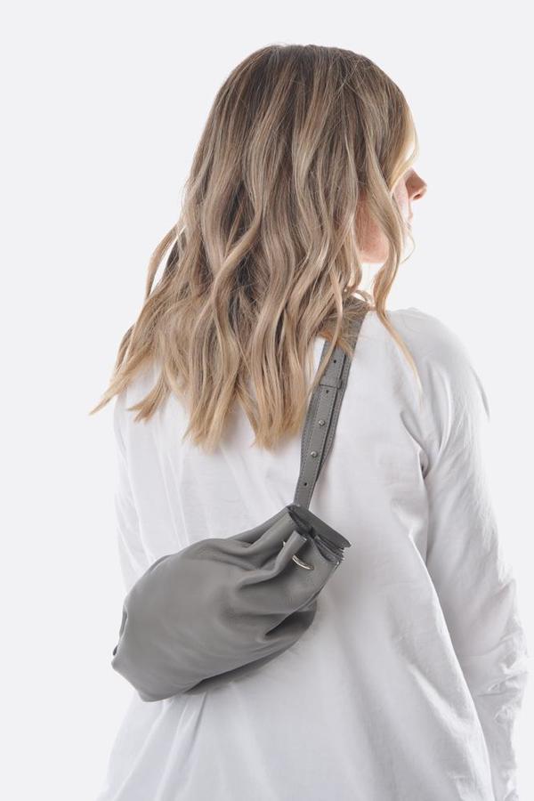 Bonastre Ring Crossboday Bag - Grey Bonastre Ring Crossboday Bag - Grey