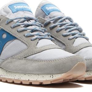 Saucony Jazz Climbing Sneaker - Marshmallow/Blue Saucony Jazz Climbing Sneaker - Marshmallow/Blue