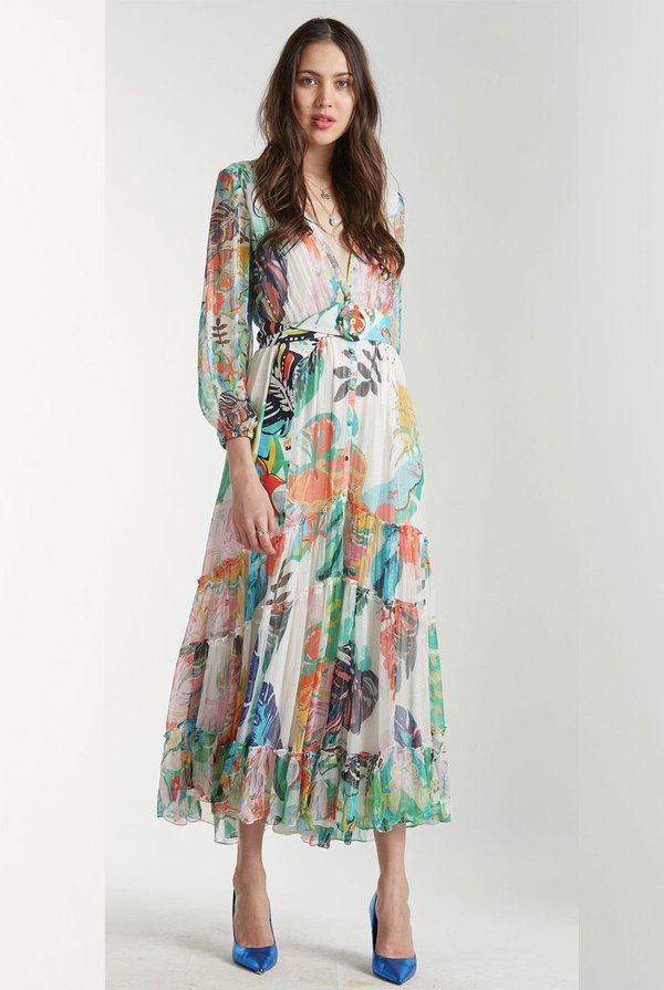 Rococo Sand Long Quinn Dress Rococo Sand Long Quinn Dress