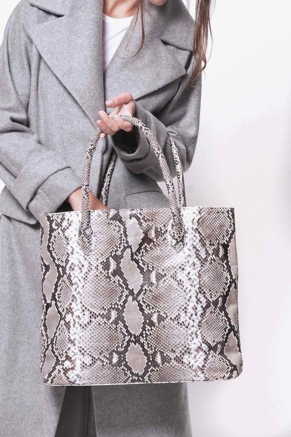 Primary New York Tall Tote - Taupe Primary New York Tall Tote - Taupe