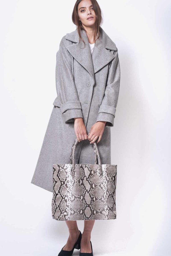 Primary New York Tall Tote - Taupe Primary New York Tall Tote - Taupe