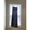 Laura Urbinati Abito Tiered Cotton Maxi Dress - Navy - Thumbnail 2
