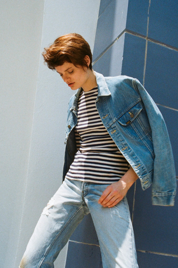 VINTAGE SAILOR STRIPE TOP VINTAGE SAILOR STRIPE TOP