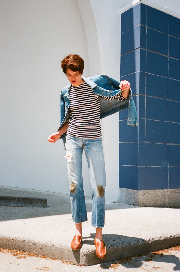 VINTAGE SAILOR STRIPE TOP VINTAGE SAILOR STRIPE TOP