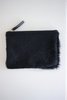 Cowhide Pouch / Black - Thumbnail 1