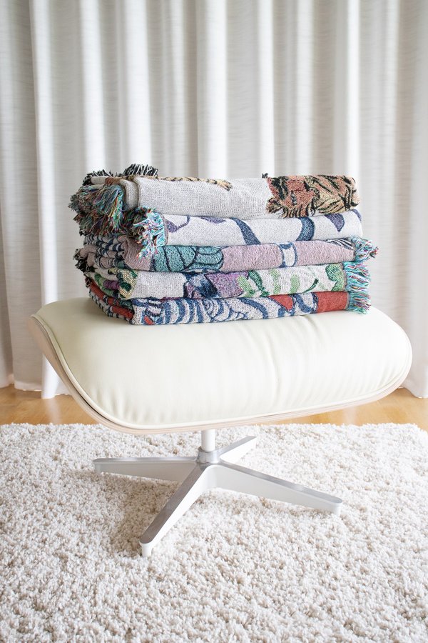Olivia Wendel Red Tiger Landscape Blanket Olivia Wendel Red Tiger Landscape Blanket