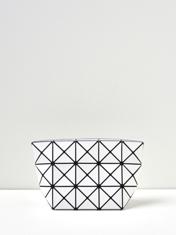 BAO BAO ISSEY MIYAKE PRISM POUCH - White BAO BAO ISSEY MIYAKE PRISM POUCH - White