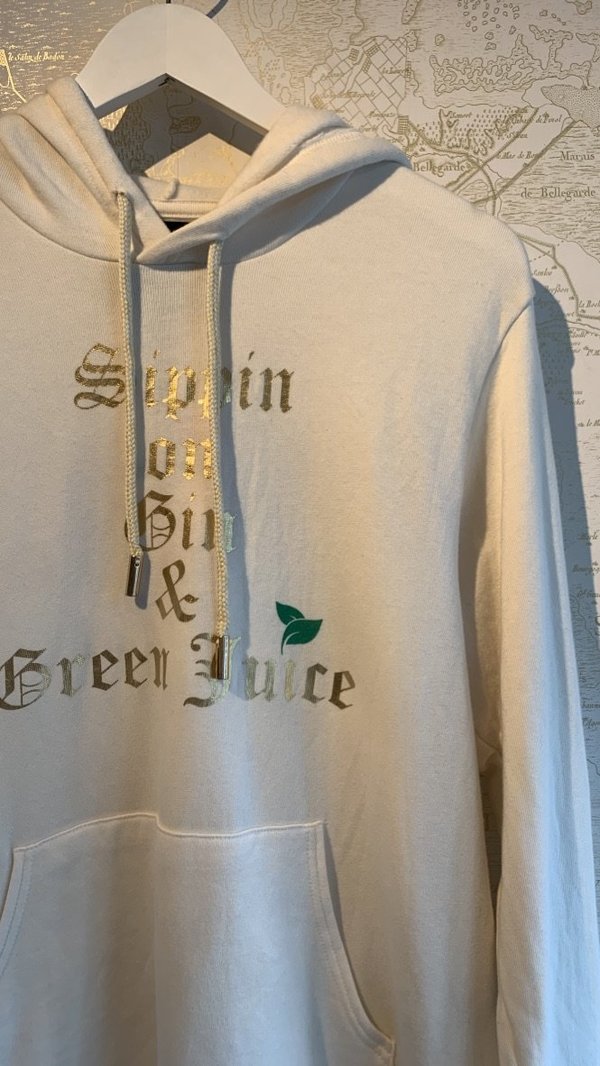 Le Superbe Gin and Juice Hoodie Sweatshirt - Natural Le Superbe Gin and Juice Hoodie Sweatshirt - Natural