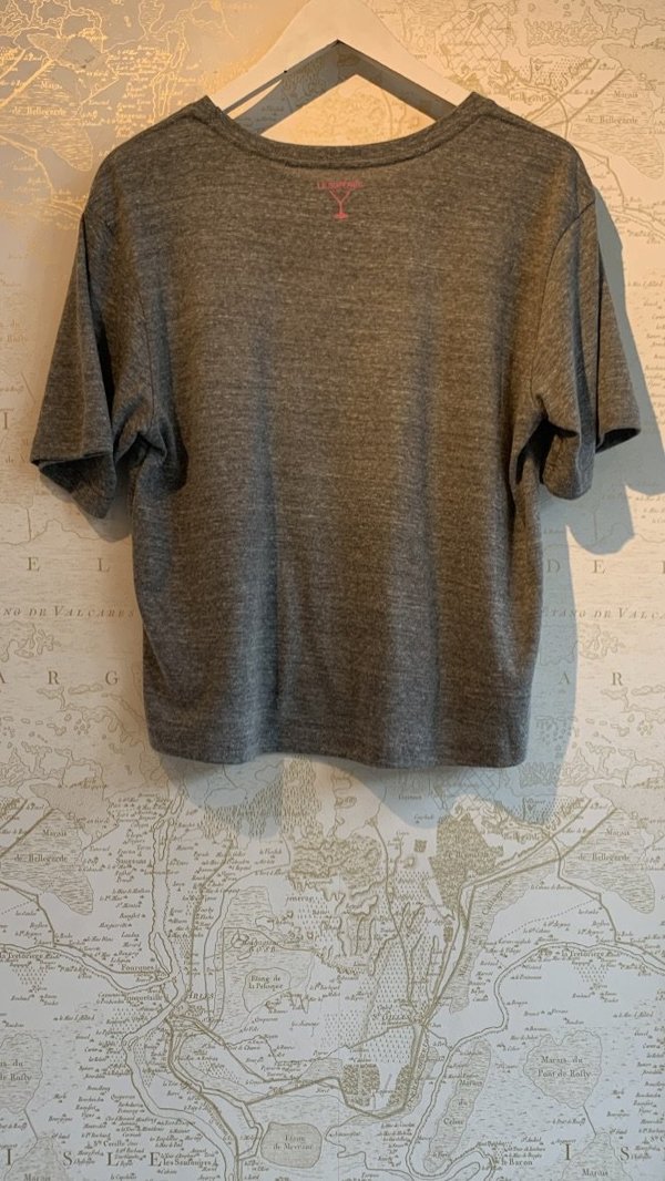 Le Superbe One Prosecco Tee - Grey/Pink Le Superbe One Prosecco Tee - Grey/Pink