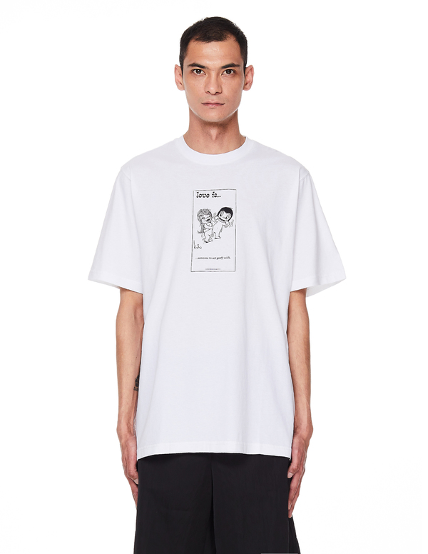 Vetements Love Is Cotton T-Shirt Vetements Love Is Cotton T-Shirt