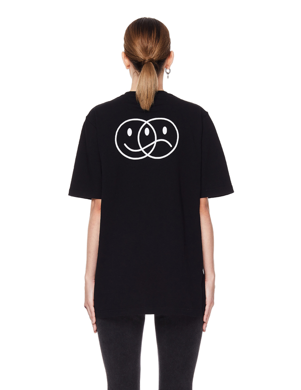 Vetements Not Happy Not Sad T-Shirt Vetements Not Happy Not Sad T-Shirt