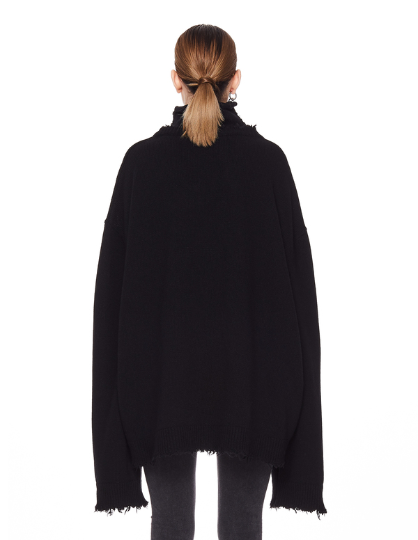Vetements Wool Logo Sweater - Black Vetements Wool Logo Sweater - Black