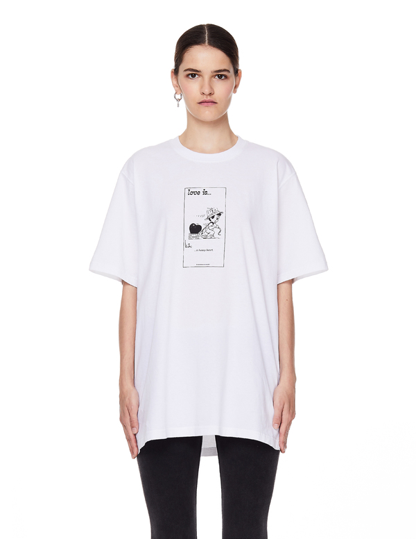 Vetements Love Is A Heavy Heart T-Shirt Vetements Love Is A Heavy Heart T-Shirt