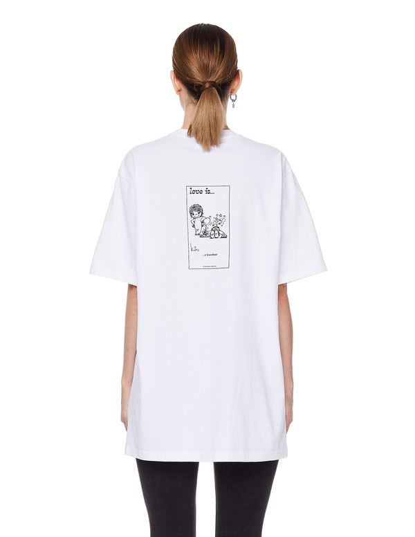 Vetements Love Is A Heavy Heart T-Shirt Vetements Love Is A Heavy Heart T-Shirt