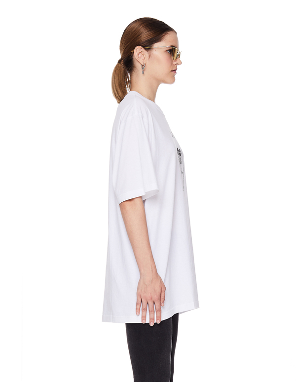 Vetements Love Is Cotton T-Shirt - White Vetements Love Is Cotton T-Shirt - White