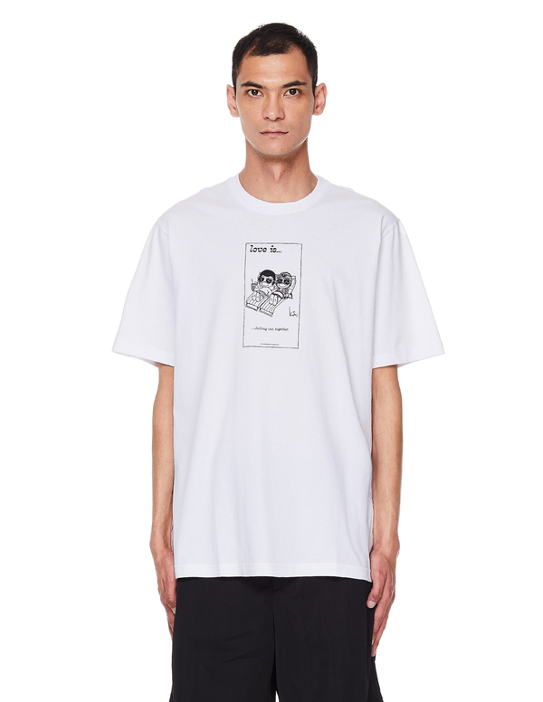 Vetements Love Is Cotton T-Shirt - White Vetements Love Is Cotton T-Shirt - White