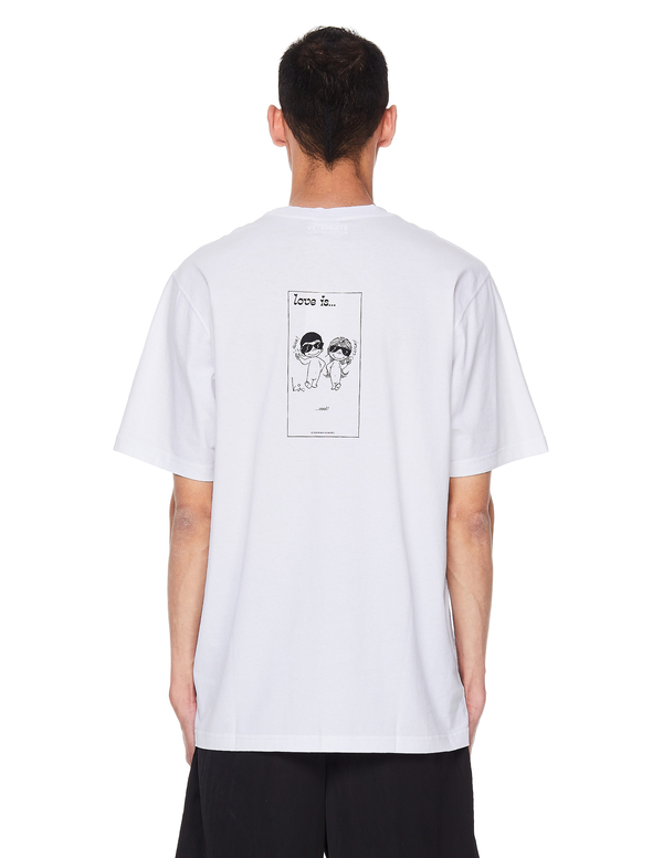 Vetements Love Is Cotton T-Shirt - White Vetements Love Is Cotton T-Shirt - White