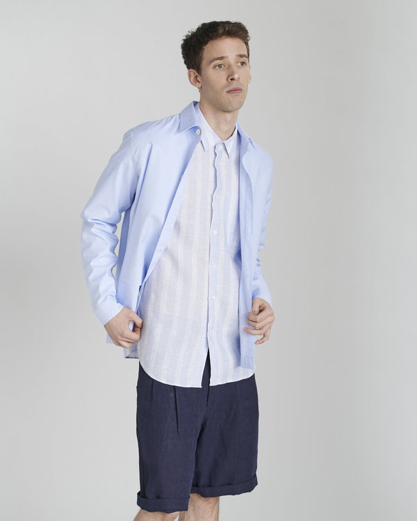 Delikatessen Overshirt - Light Blue Delikatessen Overshirt - Light Blue
