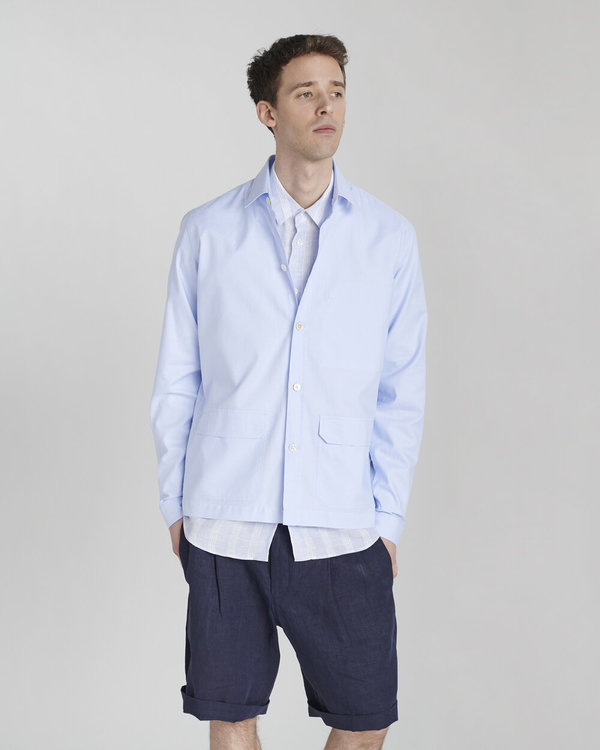 Delikatessen Overshirt - Light Blue Delikatessen Overshirt - Light Blue