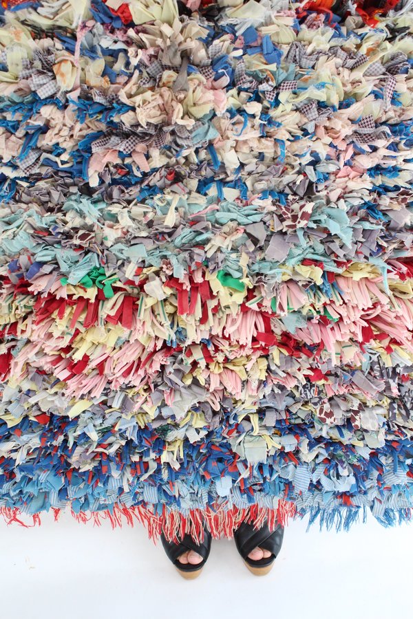 Artist Boucherouite Rug Artist Boucherouite Rug