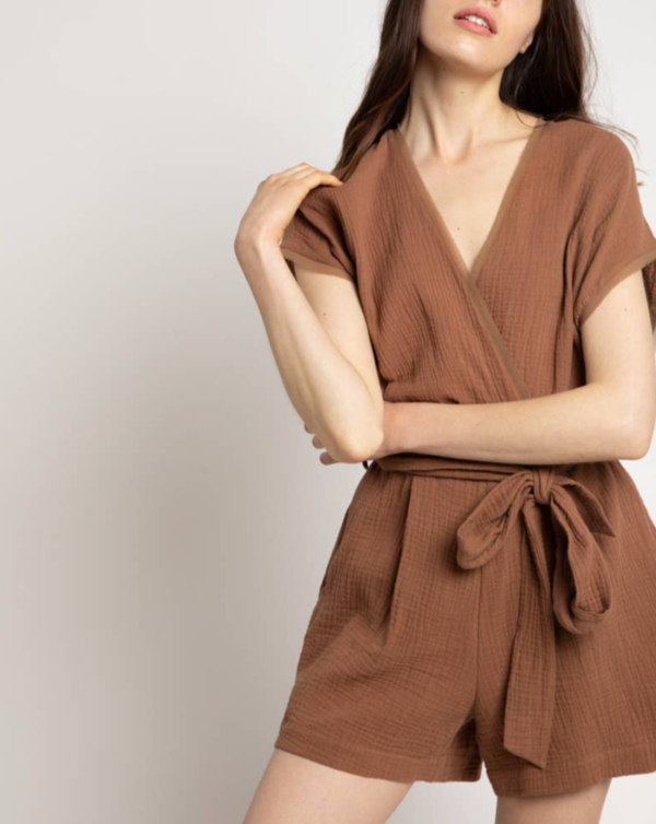 Grade & Gather Clay Jumpsuit - Clay Grade & Gather Clay Jumpsuit - Clay