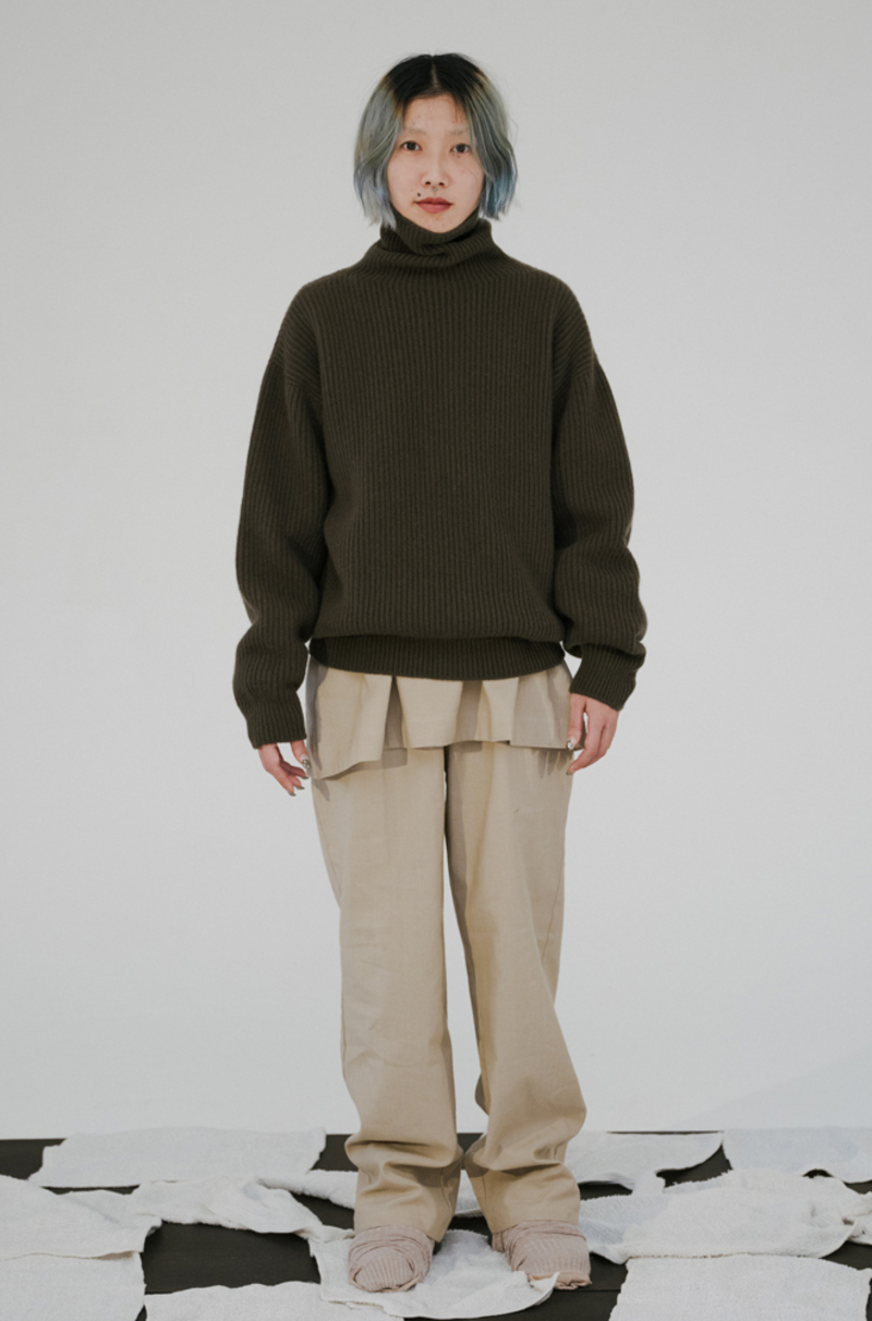 Baserange Dodd Pullover Maple Green