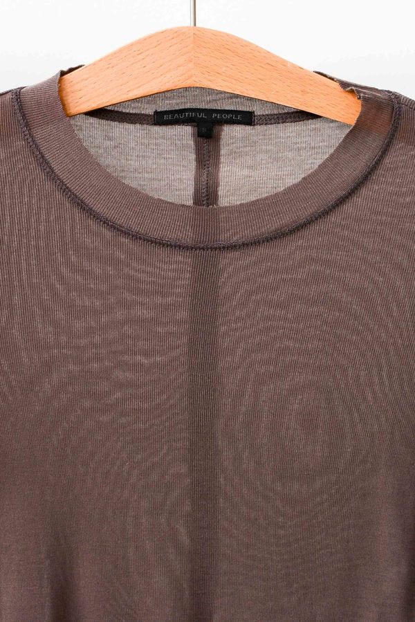Beautiful People Tencel L/S Crop Top Beautiful People Tencel L/S Crop Top