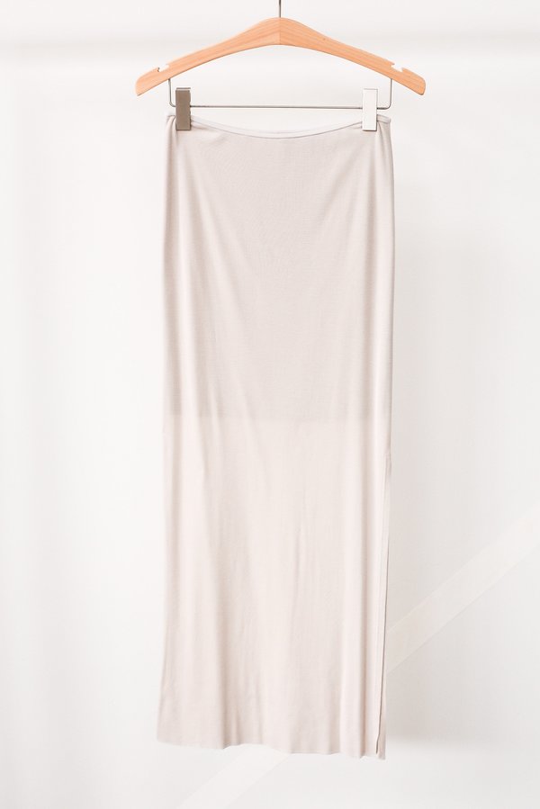 Beautiful People Tencel Side Slit Maxi Skirt Beautiful People Tencel Side Slit Maxi Skirt