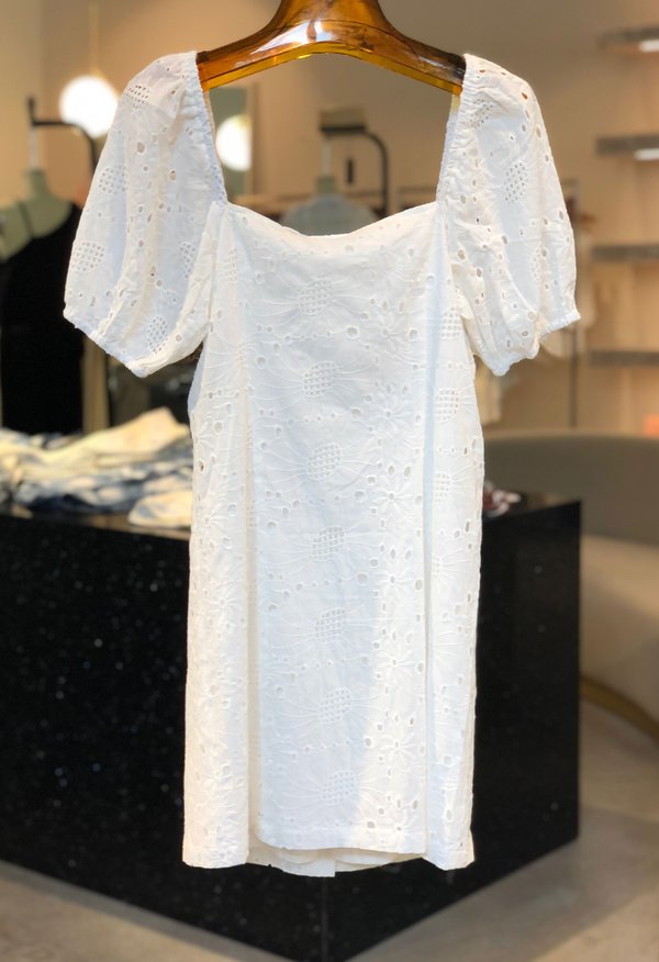Nicole Kwon Concept Store Lace Dress - White Nicole Kwon Concept Store Lace Dress - White