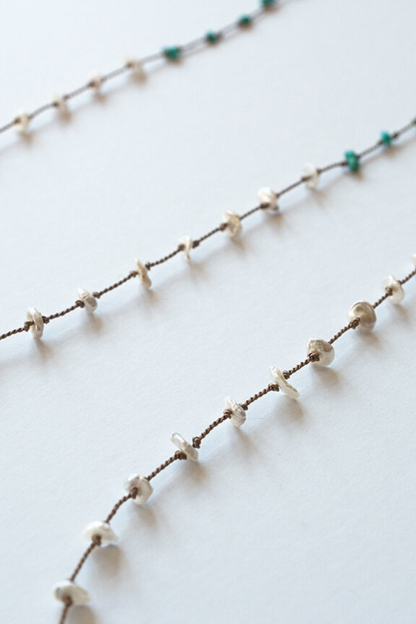 See Real Flowers Desert Necklace - Turquoise See Real Flowers Desert Necklace - Turquoise