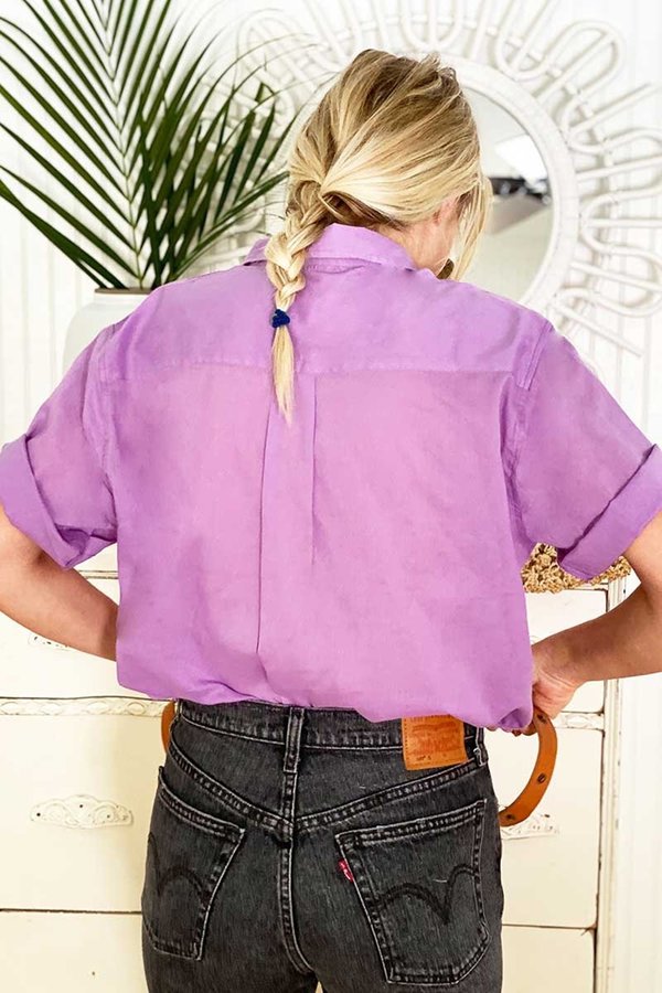 Emerson Fry Boxy Shirt - Lavender Emerson Fry Boxy Shirt - Lavender