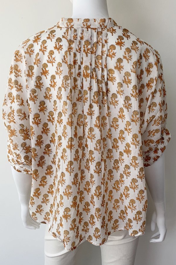 Emerson Fry Mandarin Collar Top - Little Marigolds Emerson Fry Mandarin Collar Top - Little Marigolds