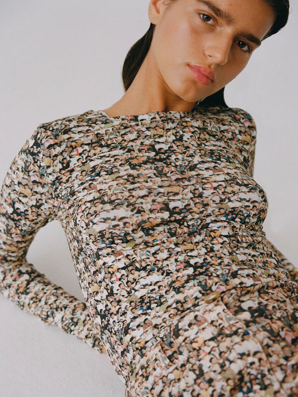 Paloma Wool Cancun Long Sleeve Tee - People Print | Garmentory