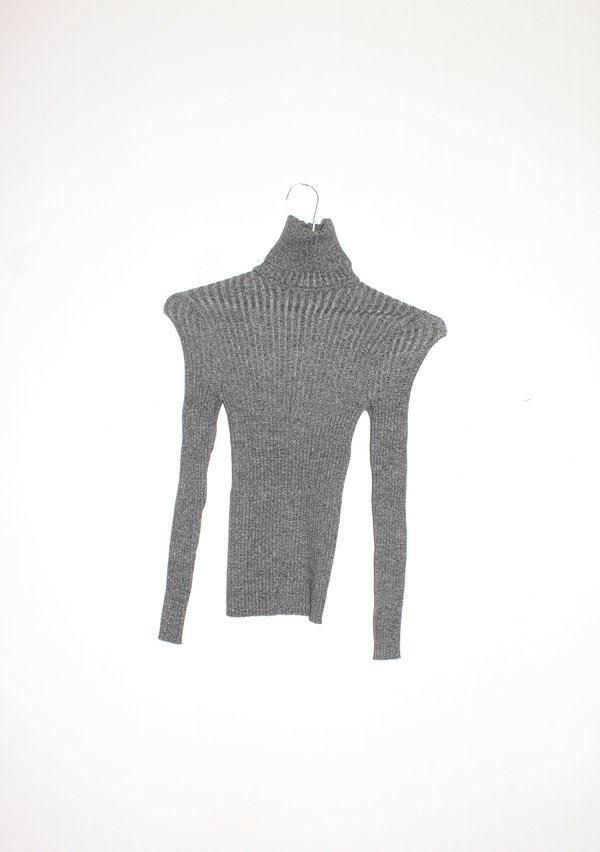 giu giu NONNA Turtleneck - White Noise giu giu NONNA Turtleneck - White Noise