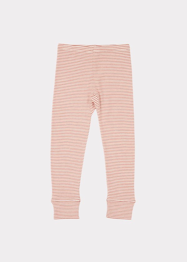 Kids Caramel Hampton Trouser - Ecru Stripe Kids Caramel Hampton Trouser - Ecru Stripe
