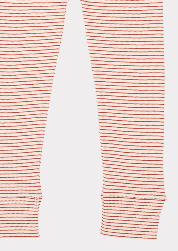 Kids Caramel Hampton Trouser - Ecru Stripe Kids Caramel Hampton Trouser - Ecru Stripe