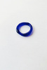 Jane D'Arensbourg Glass Thin Organic Band - Cobalt - Thumbnail 1