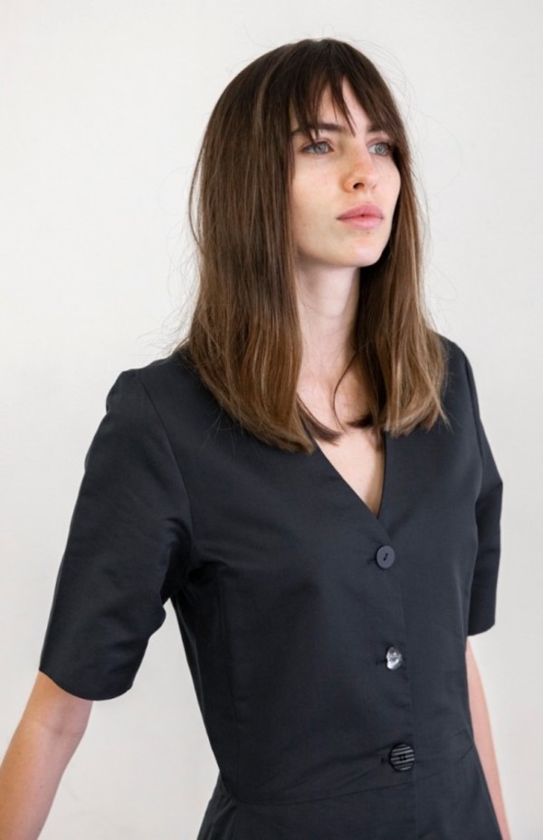 Delfina Balda Brenner Dress - Navy Delfina Balda Brenner Dress - Navy