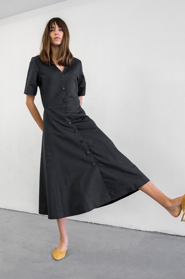 Delfina Balda Brenner Dress - Navy Delfina Balda Brenner Dress - Navy