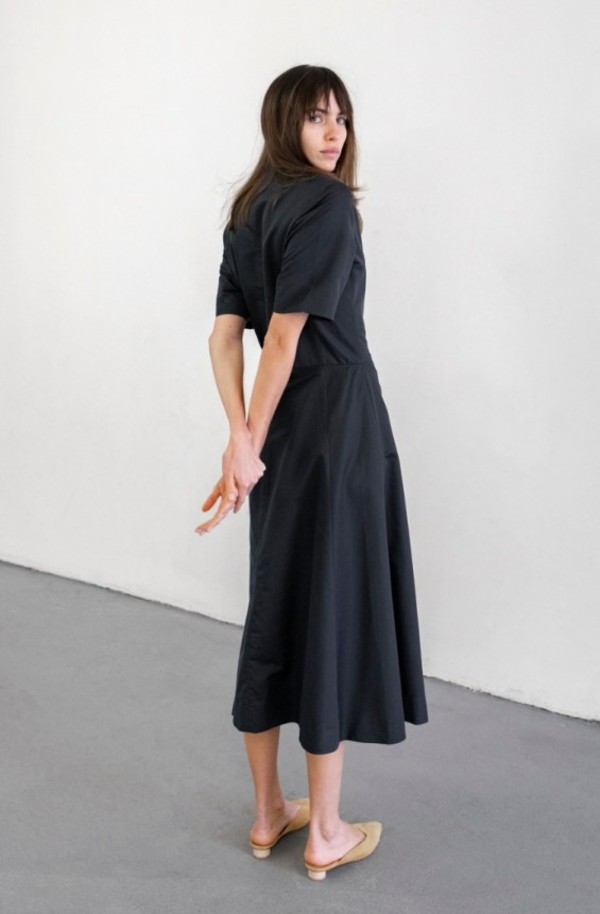 Delfina Balda Brenner Dress - Navy Delfina Balda Brenner Dress - Navy