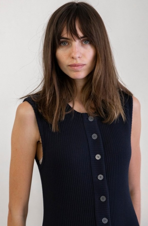 Delfina Balda Basic Color Sleeveless Dress - Navy Delfina Balda Basic Color Sleeveless Dress - Navy