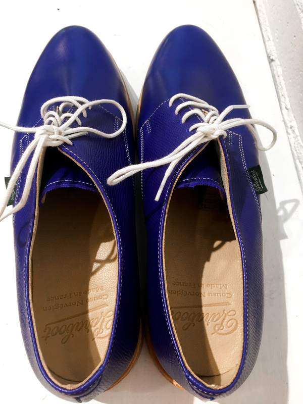 Paraboot Issy Shoes - Blue Paraboot Issy Shoes - Blue