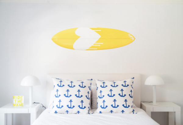 Kerri Rosenthal Drippy Heart Paperless Surfboard Kerri Rosenthal Drippy Heart Paperless Surfboard