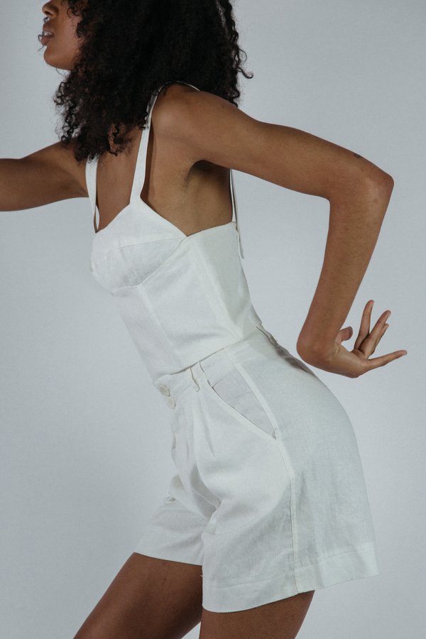 Angie Bauer Cassie Top - White Angie Bauer Cassie Top - White