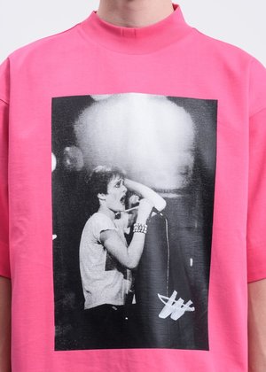 we11done Reversible Gig T-shirt - Navy/Pink we11done Reversible Gig T-shirt - Navy/Pink