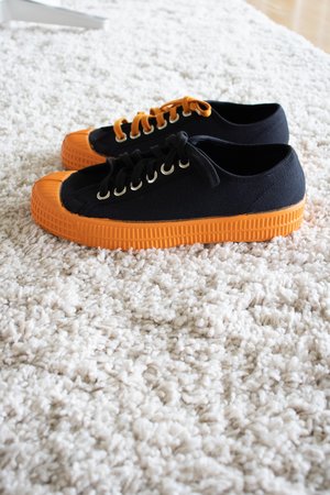 Novesta Star Master Sneaker - Black/Orange Novesta Star Master Sneaker - Black/Orange